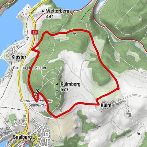 Rund um den Kulm bei Saalburg