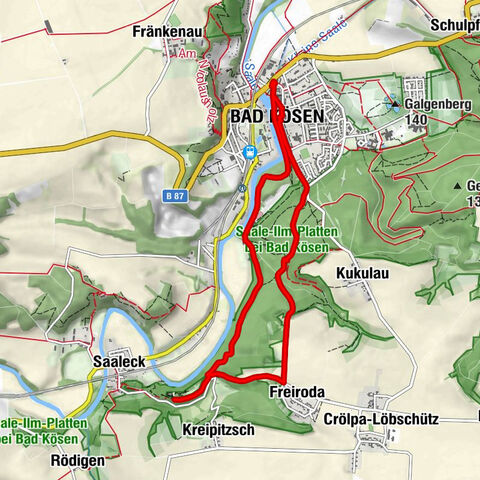Rundweg Rudelsburg