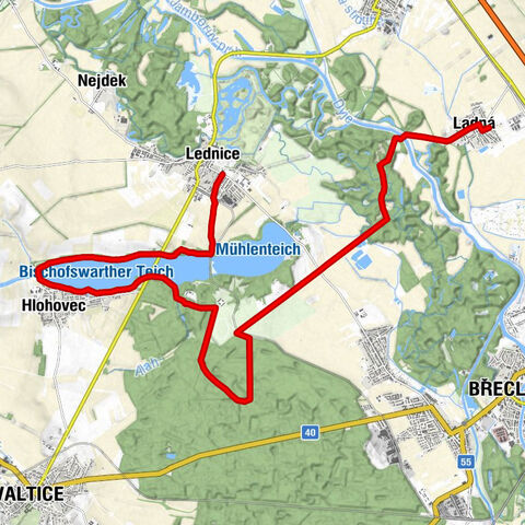 Lednice-Hlohovec-Ladná