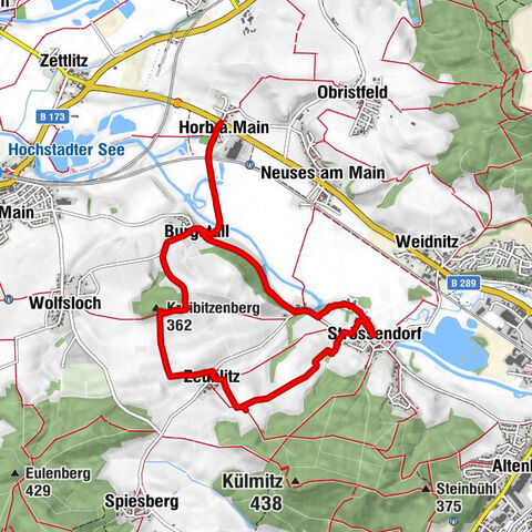 Wanderung bei Horb a. Main