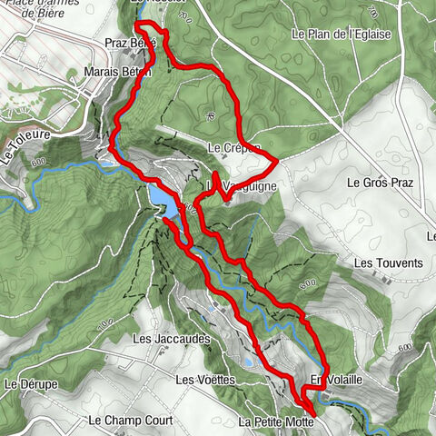 Arboretum du Vallon de l’Aubonne, Nord-Ouest.