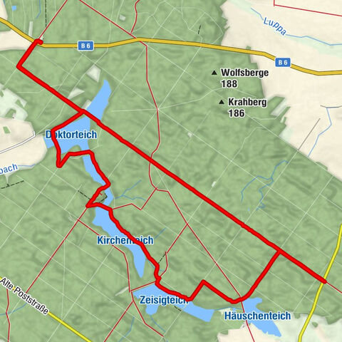 Teich- und Waldwanderung in Wemsdorf