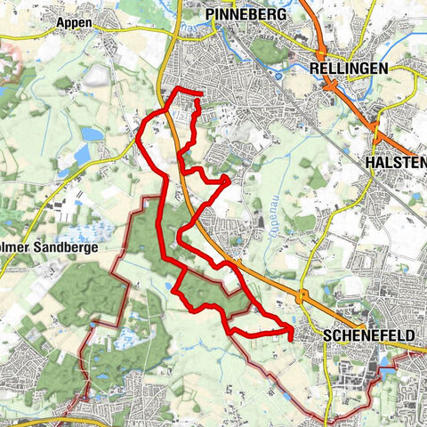 Pinneberg -Schenefeld -Klövensteen