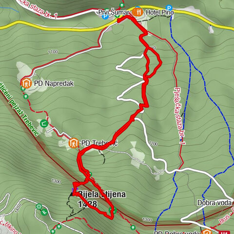 Via Ferrata Bijele Stijene BC