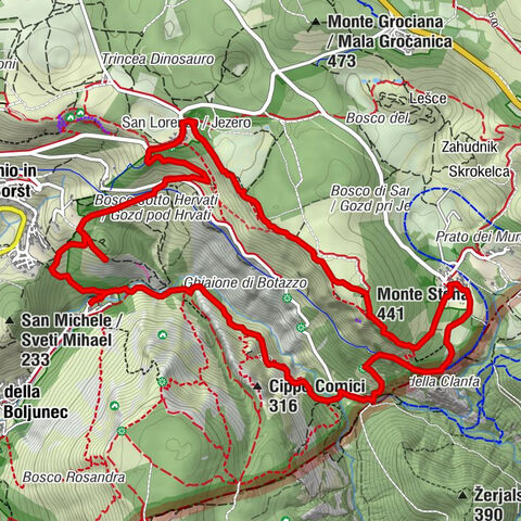 Val Rosandra Rundwanderung