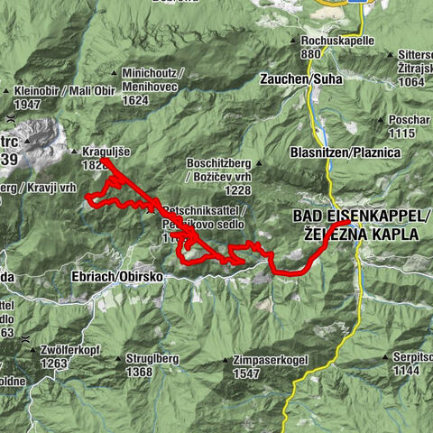 Bad Eisenkappel: Hochobir-Tour