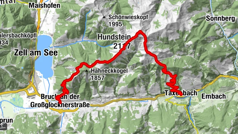 HOHE TAUERN PANORAMA TRAIL | ET12: Hundstein | Bruck on Großglocknerstraße - Taxenbach