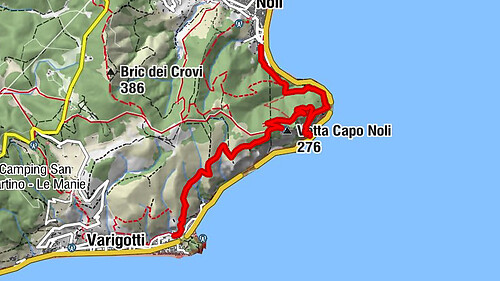 SV_08 Monte di Capo Noli e Caverna dei Falsari