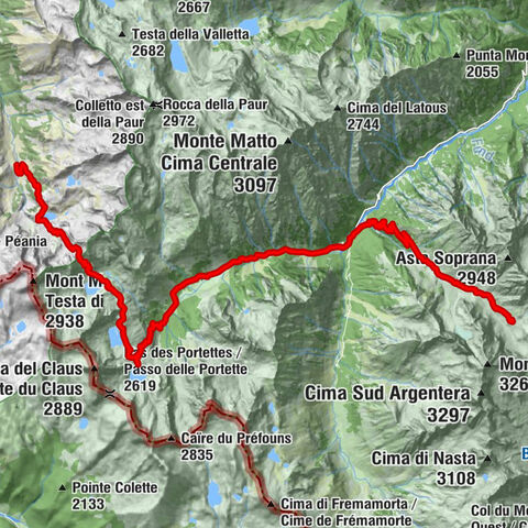Goldtoni - Alpenbogen A106 Refugio Morelli Buzzi-Refugio Malinvern