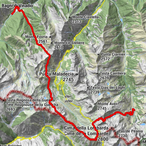 Goldtoni - Alpenbogen A107 Refugio Malinvern-Strepeis