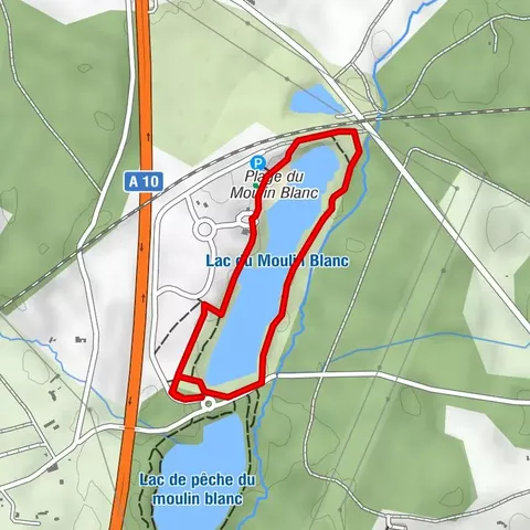 Balade à roulettes : Les lacs de Saint-Christoly-de-Blaye - Impraticable