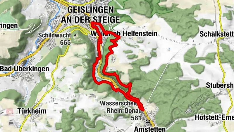 Geislinger Steige adventure trail