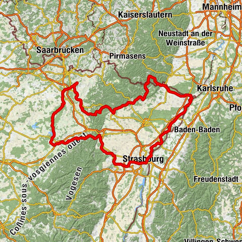 Tour d'Alsace à Vélo - Nord