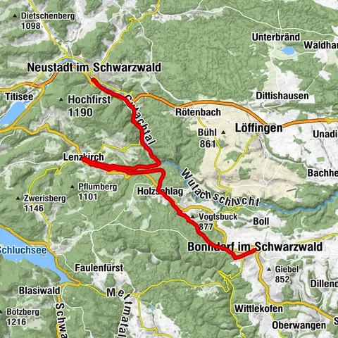 "Bähnle"- cycle path
