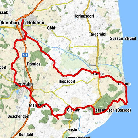 Cultural route in the Baltic Sea Holiday Land