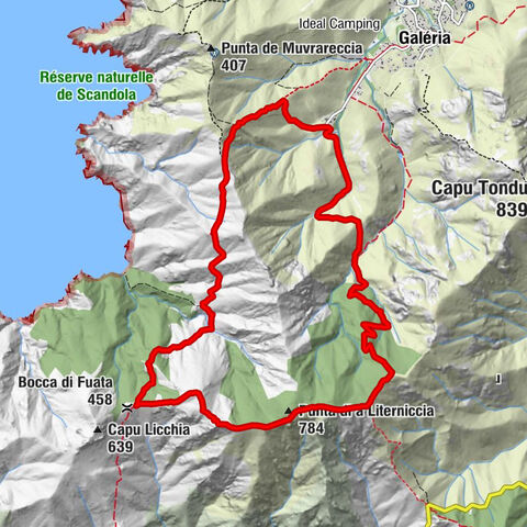 Calca - Bocca di Fuata - Punta di a Literniccia