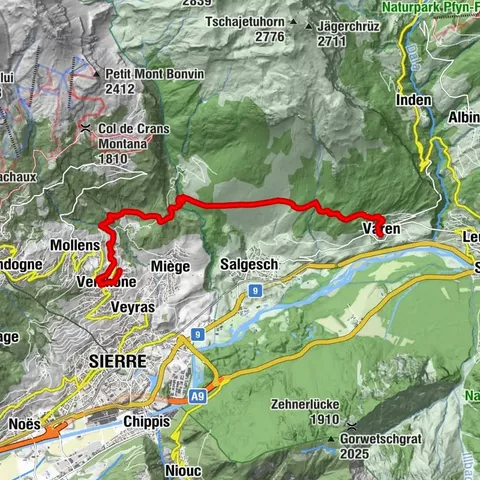 Bisse Neuf and Bisse de Varen