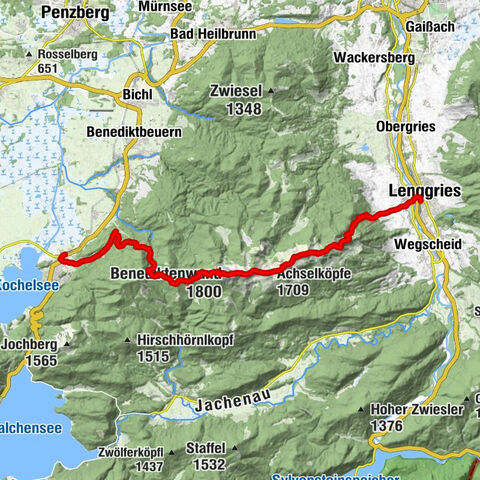 Benediktenwand Überschreitung