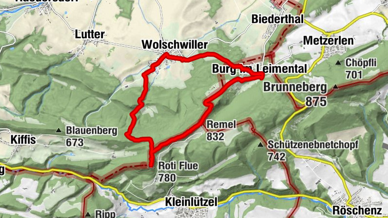 Hiking: Wolschwiller - Burg - le Raemelsberg