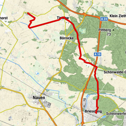 Brandenburger Schlange Etappe 5