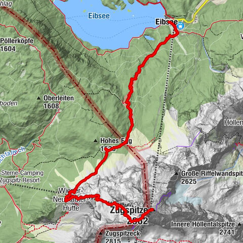 Zugspitze via Stopselzieher Glettersteig