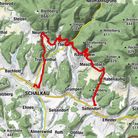 GeoPath - Bleßberghöhle - Schalkau