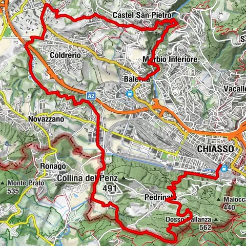 Mendrisiotto Parks Route