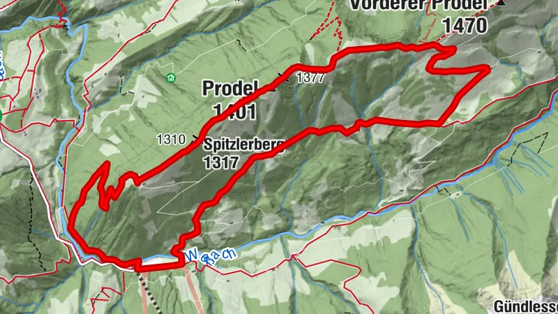 Panoramic route Prodel-Denneberg