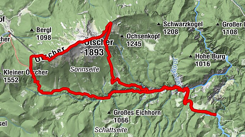 Von Erlaufklause durch die Ötschergräben auf den Ötschergipfel