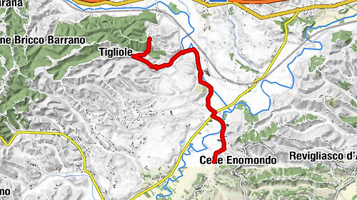 Via dei Santi | Stage 2 Celle Enomondo San Pancrazio - Tigliole Hamlet San Carlo