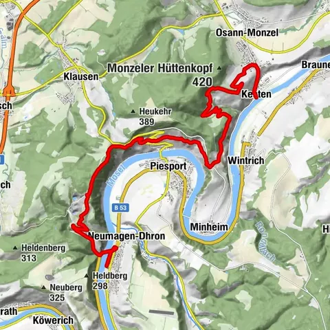 Moselsteig Stage 09: Neumagen-Dhron – Kesten/Osann-Monzel