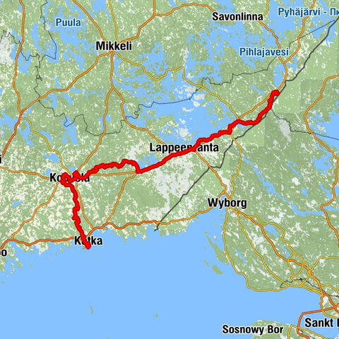 De glitrende strømfald i syd