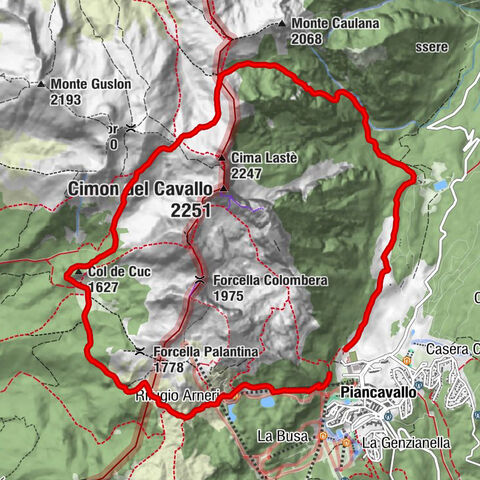 Piancavallo-Rifugio Semenza-Baita Arderi-Piancavallo