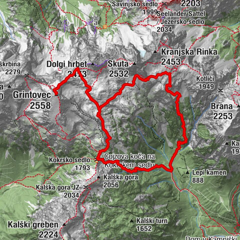 3 Tage in den Steiner Alpen