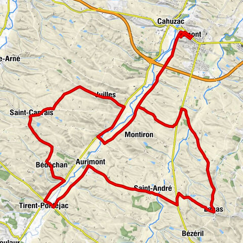 The Gimone and its villages