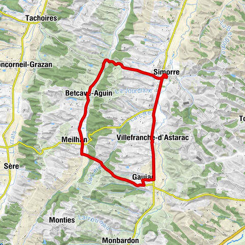 At the Maquis de Meilhan by electric bike