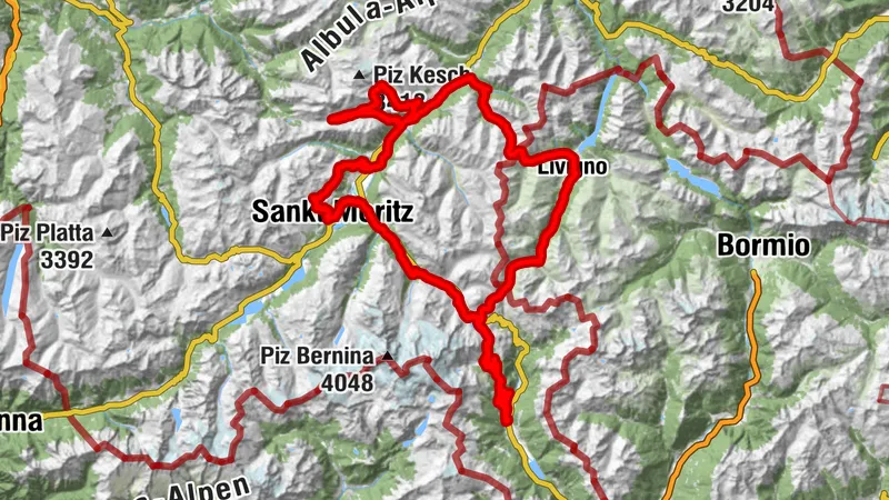 Engadin Hut Route