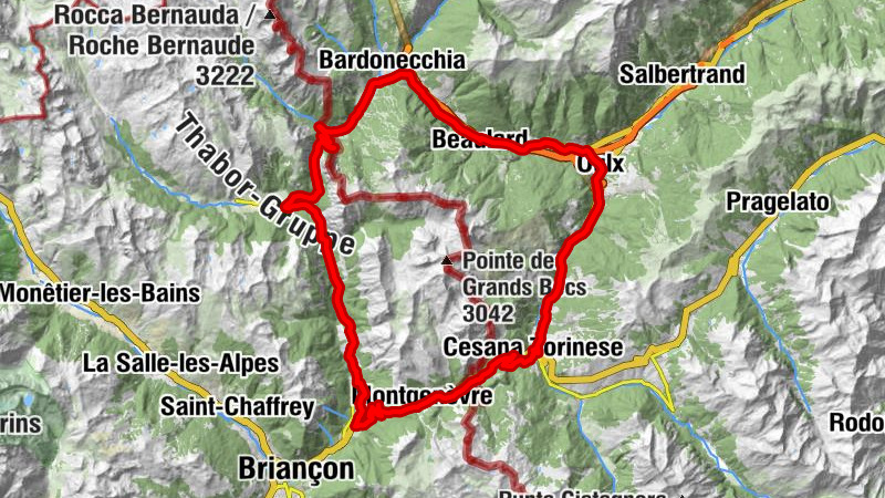 CESANA T.SE - Colle della Scala loop