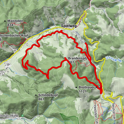 Tour Münstertal Wasserfall und Branden-Höhenweg