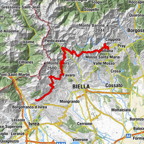 Historic mountain routes | Tracciolino - Zegna overview