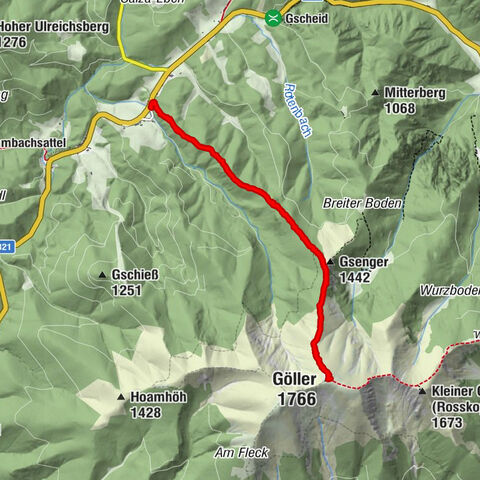 Tour auf den Göller