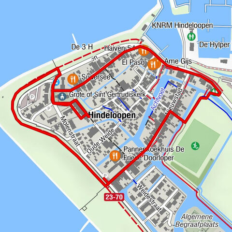 11fountains route: Hindeloopen