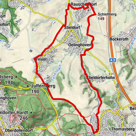 Kapellenschleifen 1 - Felder, Wiesen, Weiden