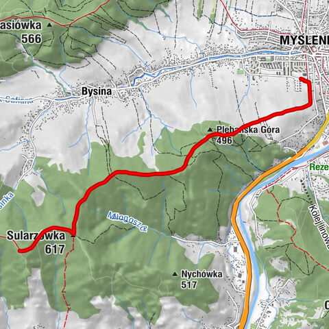 Myślenice - Sularzówka