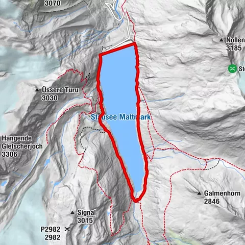Mattmark Challenge - 8K Lake Round