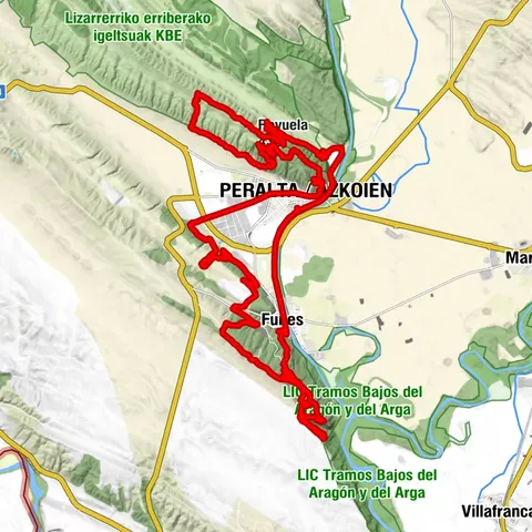 Peralta. Peñalén Ravine