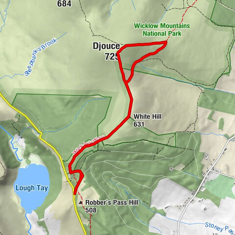 Ballinastoe - White Hill - Djouce