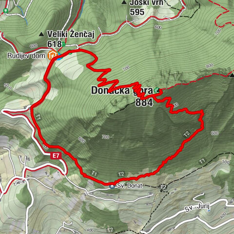Rudijev dom - Sv. Donat - Donačka gora - Majšperk