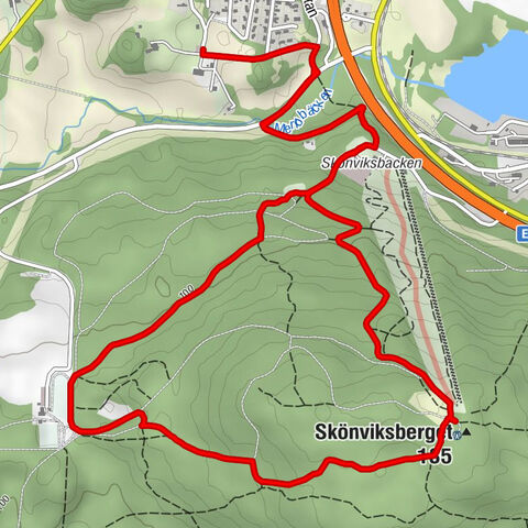 Öråker - Skönviksberget