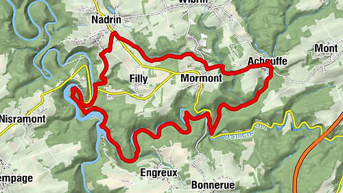 Achouffe - Nisramont - Nadrin - Achouffe